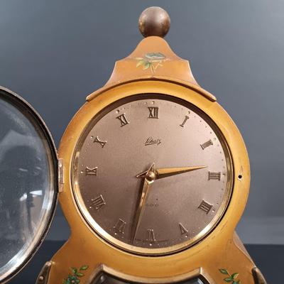 LOT 21: Set of (3) Schatz & Sohne Germany 400-Day Clocks with Shelves