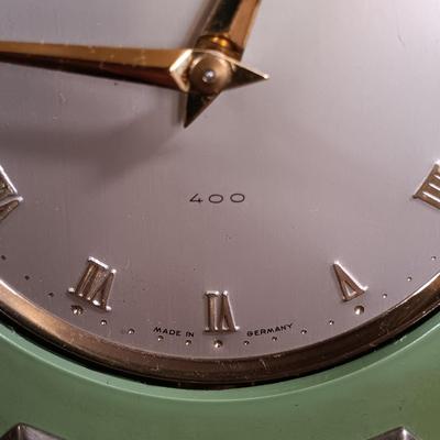 LOT 21: Set of (3) Schatz & Sohne Germany 400-Day Clocks with Shelves