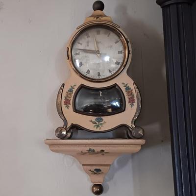 LOT 21: Set of (3) Schatz & Sohne Germany 400-Day Clocks with Shelves