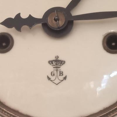 LOT 22: Gustav Becker 4ft Twin-Weight Wall Clock