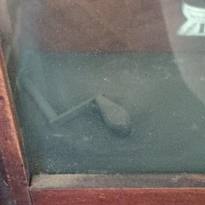 LOT 22: Gustav Becker 4ft Twin-Weight Wall Clock