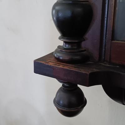 LOT 22: Gustav Becker 4ft Twin-Weight Wall Clock