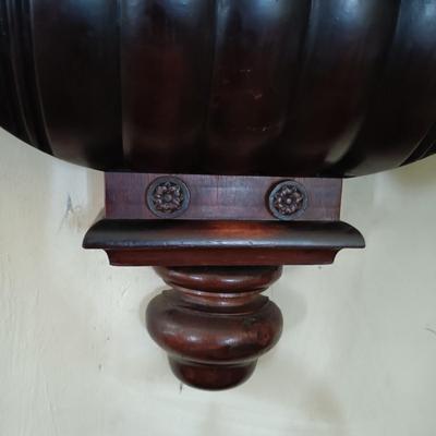 LOT 22: Gustav Becker 4ft Twin-Weight Wall Clock