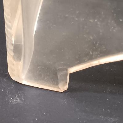 LOT 23: Lebolt & Co. Glass-Case Anniversary Clock w/ Equity Rising Moon Clock