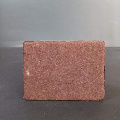 LOT 25: Swiza Sheffield 8-Day Desk Clock, Grammes Perpetual Flip Calendar, Brass Hourglass & Black Starr & Frost 8-Day Desk Clock