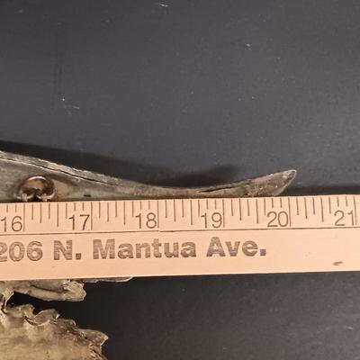 LOT 26: Vintage Brass Eagle Plaque, Philadelphia Mfg. Co. Lincoln Bronze Busts & Books