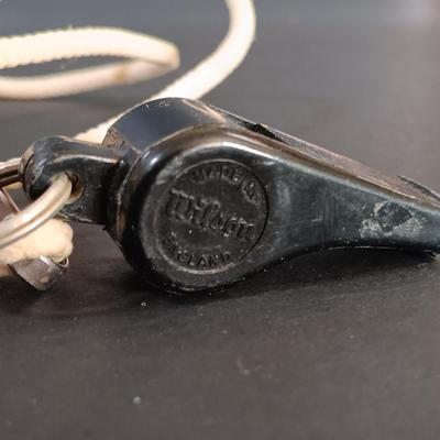 LOT 27: Set of (3) Binoculars Gavet Paris, Swift Rainier and Mercury w/ Books & Vintage Acme Whistle