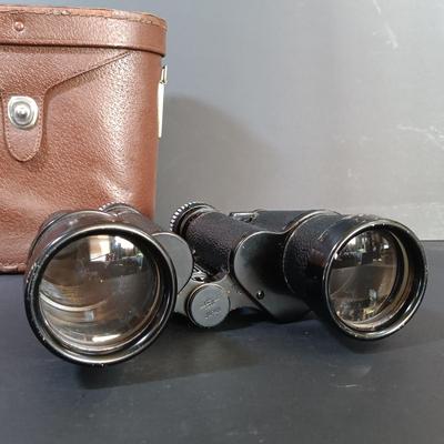 LOT 27: Set of (3) Binoculars Gavet Paris, Swift Rainier and Mercury w/ Books & Vintage Acme Whistle