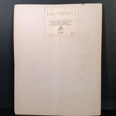 LOT 194: Kay Nielsen Matted Prints with 'One Hundred Etchings' from the Collection of the State Hermitage Museum 1964 Book