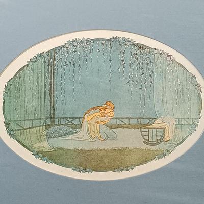 LOT 194: Kay Nielsen Matted Prints with 'One Hundred Etchings' from the Collection of the State Hermitage Museum 1964 Book