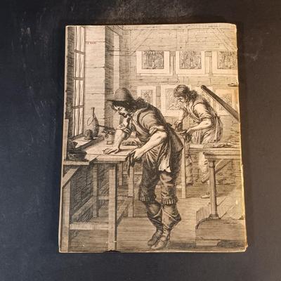 LOT 194: Kay Nielsen Matted Prints with 'One Hundred Etchings' from the Collection of the State Hermitage Museum 1964 Book