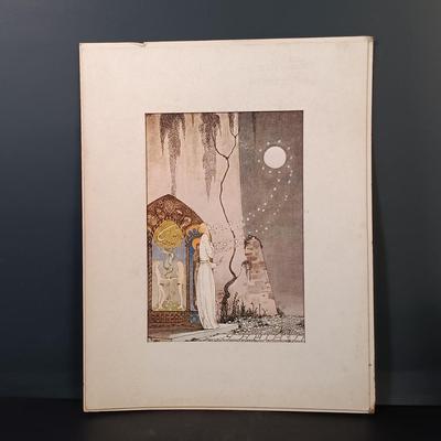 LOT 194: Kay Nielsen Matted Prints with 'One Hundred Etchings' from the Collection of the State Hermitage Museum 1964 Book