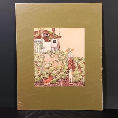 LOT 194: Kay Nielsen Matted Prints with 'One Hundred Etchings' from the Collection of the State Hermitage Museum 1964 Book