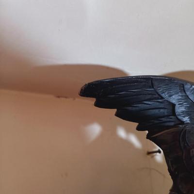 LOT 196: Vintage Wood Cuckoo Clock