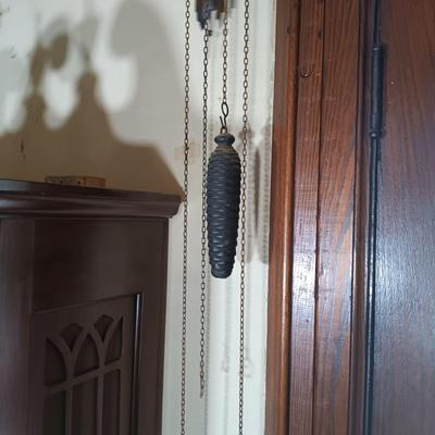 LOT 196: Vintage Wood Cuckoo Clock