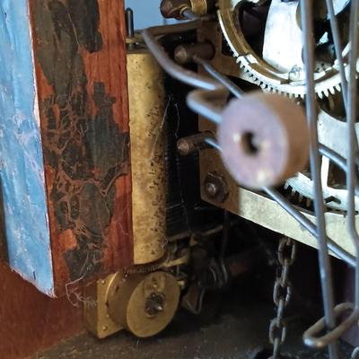 LOT 196: Vintage Wood Cuckoo Clock