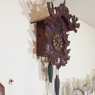 LOT 197: Vintage John Wanamaker Cuckoo Clock