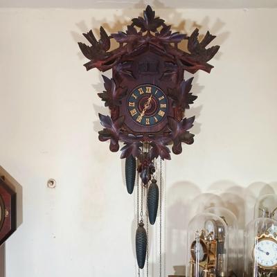 LOT 197: Vintage John Wanamaker Cuckoo Clock