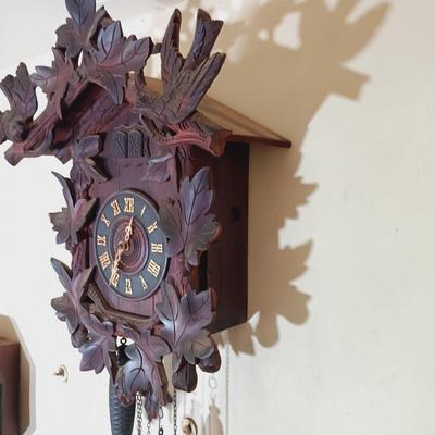 LOT 197: Vintage John Wanamaker Cuckoo Clock