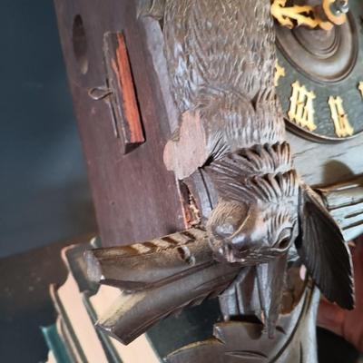 LOT 198: Hubert Herr Vintage Triberg Germany Cuckoo Clock