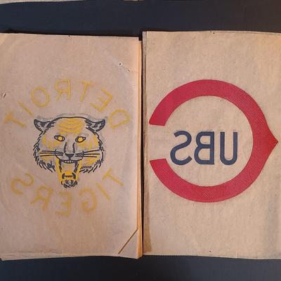 LOT 200: Vintage Iron-On Baseball Team Transfers