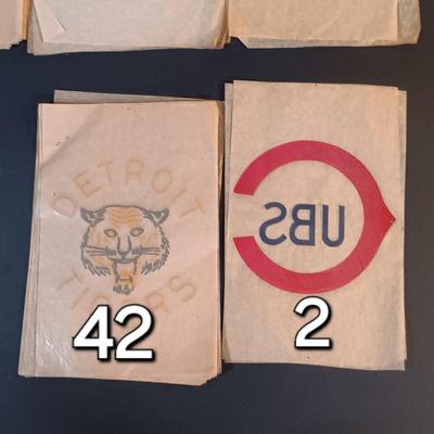 LOT 200: Vintage Iron-On Baseball Team Transfers