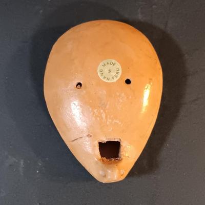 LOT 201: Cast Metal Elk Figurine, Vintage Stone Axe, Stone Arrowheads, Dried Shelf Mushroom & More