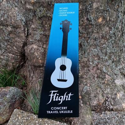 LOT 202: Flight Model TUC-55 Amara Concert Travel Ukulele