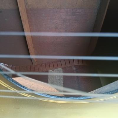 LOT 203: Gibson L-00 Acoustic Guitar (Body Damage) w/ Inagaki Case