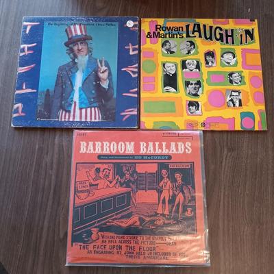 LOT 206: Comedy Related LPs- Bob Newhart, Laugh-In, Flip Wilson, IMUS & More