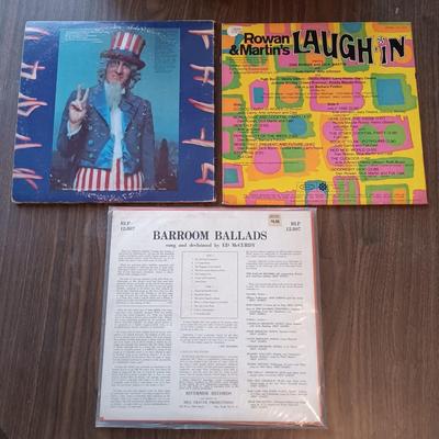 LOT 206: Comedy Related LPs- Bob Newhart, Laugh-In, Flip Wilson, IMUS & More