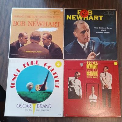 LOT 206: Comedy Related LPs- Bob Newhart, Laugh-In, Flip Wilson, IMUS & More