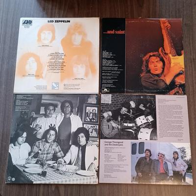 LOT 208: Vintage Rock LPs- Led Zeppelin, Billy Joel, Meat Loaf & More
