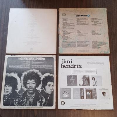 LOT 209: Vintage Rock LPs- ELO, LED Zeppelin, Jiminy Hendrix & More