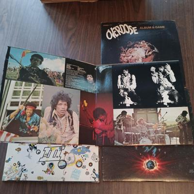 LOT 209: Vintage Rock LPs- ELO, LED Zeppelin, Jiminy Hendrix & More