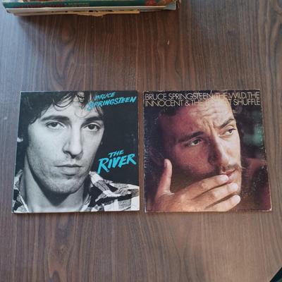 LOT 210: Set of (5) Vintage Bruce Springsteen LPs