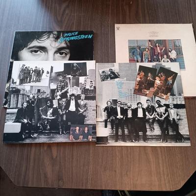 LOT 210: Set of (5) Vintage Bruce Springsteen LPs