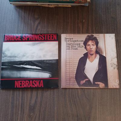 LOT 210: Set of (5) Vintage Bruce Springsteen LPs