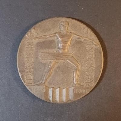 LOT 215: Set of (6) Bronze Medals- 1933 Chicago World's Fair, Jefferson Medical College & More