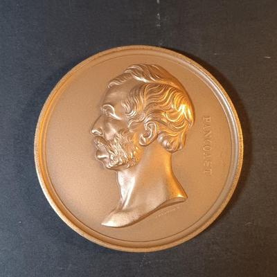 LOT 266: Set of (6) Bronze Medals- Tuskagee Airmen, Norman Borlaug, Kenneth Taylor & More