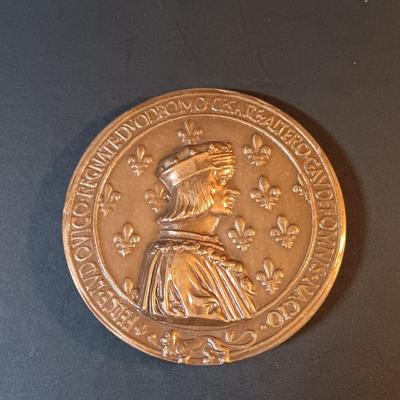 LOT 267: Set of (6) Bronze Medals- 1979 Tivoli, Louis XII, Transpo 72 & More