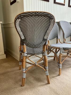 L616 Pair of Paris Bistro Chairs by Frontgate