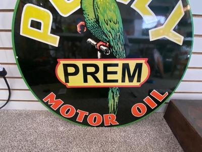 POLLY PREMIUM MOTOR OIL SIGN