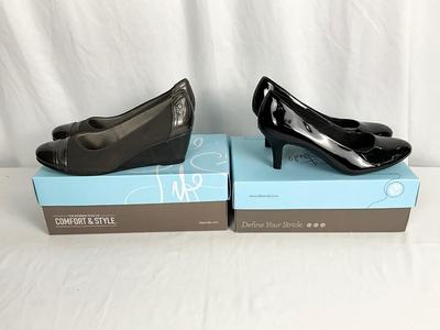 Lot B 461 Two Pair of NIB Life Stride Ladies Shoes (size 8.5)