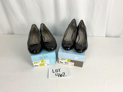 Lot B 462 Two Pair of Life Stride Ladies Shoes (size 9)