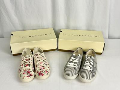 Lot A 465 Two Pair NIB of Lauren Conrad Shoes (size 8 & 8.5)