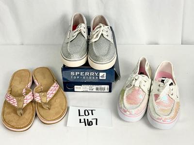 Lot A 467 Sperry Top-Siders Shoe Lot (size 8.5)