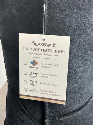 Lot A 470 NIB Bearpaw Elle Short Navy Suede Boot (size 9)