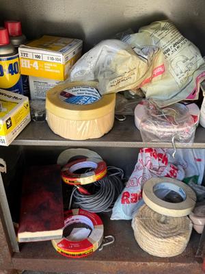 Vintage Toolbox including shown items