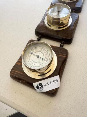 Vintage Springfield Instrument Co. Inc. Barometer